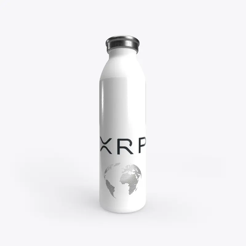 Stainless Water Bottle -XRP XLM